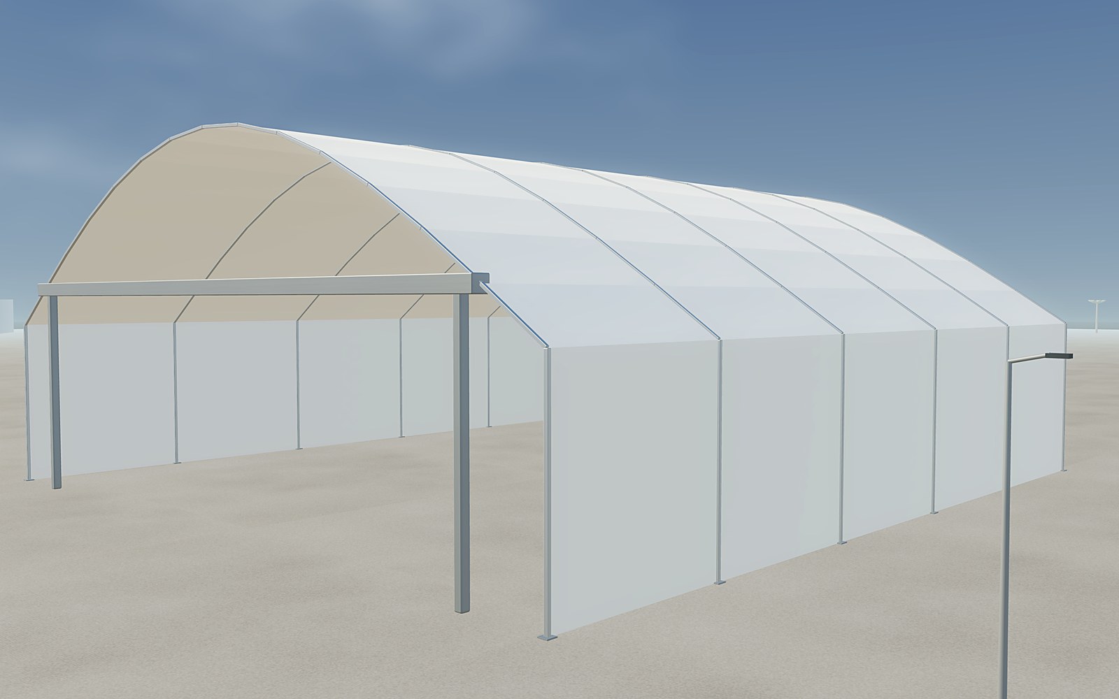 Aircraft Hangar Structure — industrial & storage by Tents and Shades, Riyadh